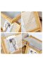 KLNAMAEAAN Bedside Table Modern Simple Bedroom Bedside Cabinet Minimalist Small Cabinet Brown 56*37*55cm - 3