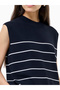 Women Ottie Striped Vest - 5