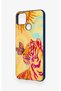 Realme C25 Compatible Tiger of the Sun Patterned Silicone Case - 4