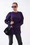 Women's Striped Patterned Knitwear Loose Sweater 265040 - - 3