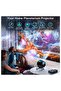 Galaxy Projector 5th Generation – Meteor Star Light, 12 Space Themes, RGB Nebula Lamp, Bedroom Night Light, USB-C Powered with Timer & 2-Speed Rotation – Black - 3