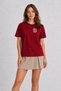 Strawberry Grunge Collage T-Shirt - Red - 3