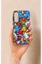 Samsung A37 Compatible Britto Garden Patterned Silicone Case