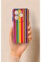 Infinix Hot 40 Pro Compatible Colorful Patterned Silicone Case