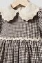 Pötikare Baby Girl Dress and Bag Set Brown - 2
