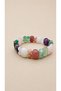 Certified Wide Cut Bracelet (Moonstone, Pink Quartz, Strawberry Quartz, Aventurine, Amethyst, Fluorite, Sunstone) - 3