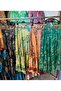 Silk Long Ethnic Patterned Retro Skirt with Embroidered Waistband Std 35-40 - 5