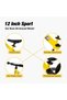 12” Sport Bike - No Pedal Balance Bicycle for Kids 18 Months to 5 Years - Includes Safety Pad, Padded Seat, Mini Grips & Flat-Free Tires - Tool-Free Assembly & Adjustments - 3