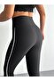 High Waist Toning Stretchy Leggings - 4
