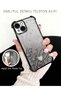iPhone 15 Compatible Transparent Four Corner Silicone Coated Glossy Edge Case - 3