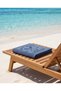 Navy Blue Patterned Cotton Men's Beach Towel - 3
