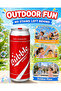 Electric Bubble Maker Toy – Coke Can Shaped Automatic Bubble Machine with One-Click Bubble Action, Leak-Proof Design & Light Effect, Portable Outdoor Party Bubble Blower for Kids Ages 3+ - 6