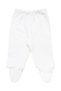 Baby Boy Natural 100% Cotton Ecru Laci Flying Balloon Embroidered 5 Piece Hospital Discharge Set - 4
