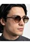 Vanta Geometric Brown Trend Color Unisex Premium Sunglasses