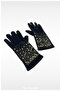 Women's Gloves with Miflon and Stone Decorations inside - 4