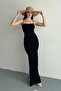Lace-Up Back Dress - 8
