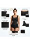Women’s Shaping Camisole with Lace Bust Panel, Sleeveless Seamless-Style Body Shaper Tank Top, Textured Front Panel - 2