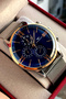 Men's wristwatch steel band 2 years warranty waterproof boxed - 3