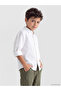 Nevavm Regular Fit Long Sleeve Boys' Shirt with Difference