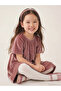 Esvab • Modern & Distinctive Zero Roba Collar Velvet Girls' Dress
