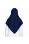 Women Hijab with Front Button Detail, Elegant Draped Muslim Headscarf, Modest Islamic Head Covering - 4