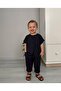 Unisex Children's Navy Blue Striped Vest 2-Piece Set - 2