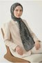 Leopard Pattern Cotton Gray 90X200 Soft Shawl - 4