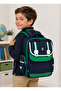 Boy's Navy Blue School Bag Orthopedic Backpack