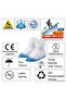 250 Pieces of Cpe Non-Slip Sole Interlining Cloth Boot Covers - Long Boot Covers (Pack of 250) - 6