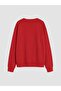 Lcw Kids Ecru Crew Neck Printed Girls' 2-Piece Sweatshirt - 7