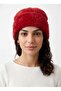 Women's Premium Knitted Soft Textured Beanie - Soft Folded Plush Winter Beanie