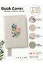 Natural Fabric Book Cover,Washable Book Cover,Book Protector,32X22 cm Book Protective Bag,Book Sleeve,Book Bag,Book Lover Gift,Organizer,Notebook Agenda Cover