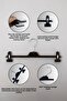 20-Piece Plastic Hangers with Latches That Do Not Leave Marks on Pants and Skirts, 20 Hangers