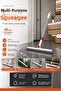 Luxury Telescopic Handle Glass Squeegee and Wiper |   Glass, Tile, Shower Cabin and Floor Cleaning Tool |   Adjustable Long Handle