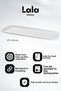 Long Chicken Plate 47X15 cm Melamine Set of 2 Presentation Plate Stylish and Break-Resistant - 6