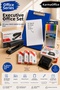 Office Series Executive Office Set |   Blue A4 Secretary with 50 Sheets of A4 Paper, Stapler, Hole Punch, 8 Color Pens and 3 Packs of Staple Wire