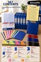 Office Archive Series Red Ring Binder Mega Set |   1000-Pocket File, 200 Red Ring Binders, Wide Folder, Secretary Set
