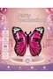 Pink Black Butterfly Foil Balloon 28 Inch 71 cm Helium Compatible Birthday Baby Shower Party Ornament Decoration Balloon
