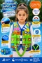 Children's Life Jacket Size m 8-12 Years |   Sponge Neoprene Swimming Vest |   Adjustable Safety Buckle |   Pool Sea Life Vest