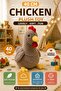 40 cm Brown Chicken Plush Toy Soft Textured Cute Kids Playmate Decorative Plush Toy! - 7