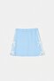 Blue Plain Knitted Girls' Top and Bottom Set Tkdss26Au00144 - 7