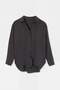 Anthracite Pocketed Shirt Tdrss26Go00008 - 4