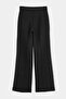 Özel Koleksiyon Siyah Wide Leg/Geniş Paça Dokuma Pantolon TWOSS26PL00057 - 7