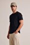 Grimelanj-Siyah-Beyaz-Haki-Lacivert 5'li Slim/Dar 5'li Paket %100 Tok Kumaş T-shirt TMNAW20TS0243 - 3