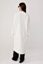 Stone Linen Look Woven Kimono Tctss26Kk00002 - 4