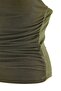Haki Simli Boyundan Bağlamalı Örme Büyük Beden Bluz TBBSS26AF00145 - 8