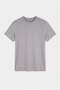 Gri-Lacivert-Taş-Bordo-Haki 5'li Paket Regular Fit Basic %100 Pamuklu T-ShirtTMNSS24TS00082 - 9