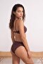 Brown Coated Chlorine & Water Resistant Long Lasting Lycra ®   Xtra Life Bikini Set Tbess26Bt00137 - 3