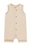Star Embroidered 3-12 Months Jumpsuit - Brown