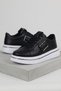 Inside and Outside Genuine Leather Men's Shoes, Black Color, Buckle Detail, Orthopedic Sole - 2